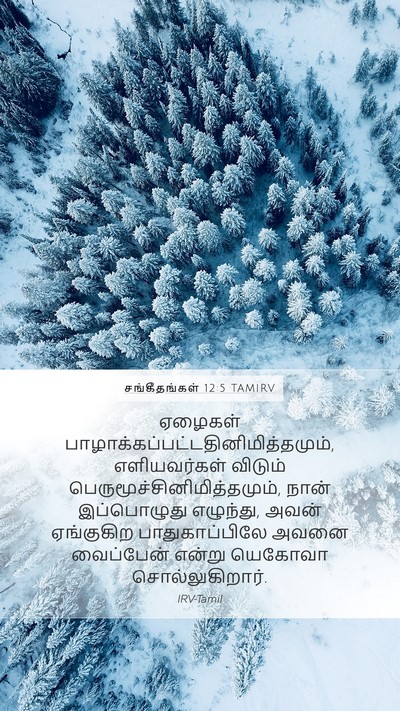 சங்கீதங்கள் 12:5 TAMIRV Bible Verse Image