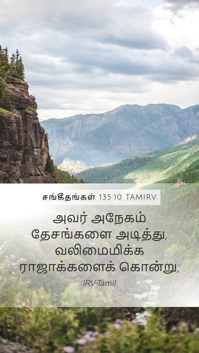 சங்கீதங்கள் 135:10 TAMIRV Bible Verse Image