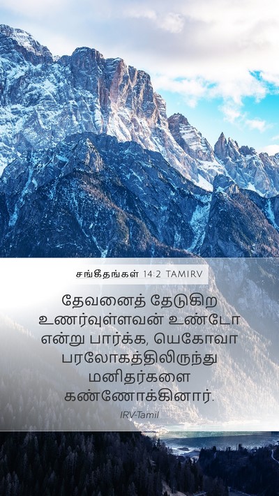 சங்கீதங்கள் 14:2 TAMIRV Bible Verse Image