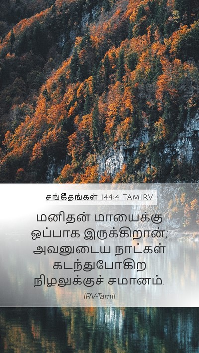 சங்கீதங்கள் 144:4 TAMIRV Bible Verse Image