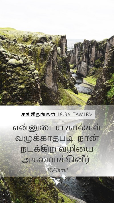 சங்கீதங்கள் 18:36 TAMIRV Bible Verse Image