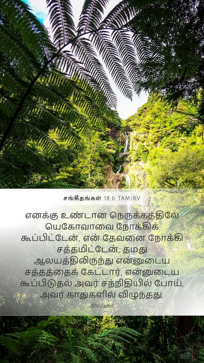 சங்கீதங்கள் 18:6 TAMIRV Bible Verse Image