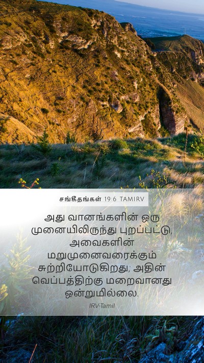 சங்கீதங்கள் 19:6 TAMIRV Bible Verse Image
