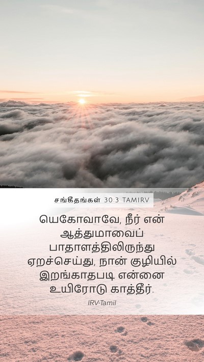 சங்கீதங்கள் 30:3 TAMIRV Bible Verse Image