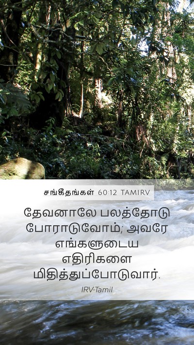 சங்கீதங்கள் 60:12 TAMIRV Bible Verse Image