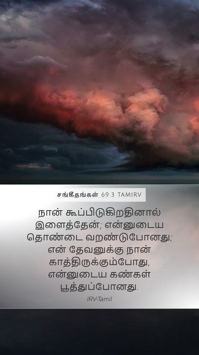 சங்கீதங்கள் 69:3 TAMIRV Bible Verse Image