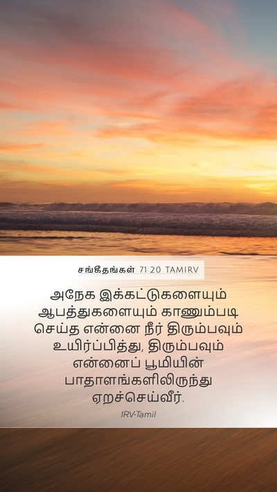 சங்கீதங்கள் 71:20 TAMIRV Bible Verse Image