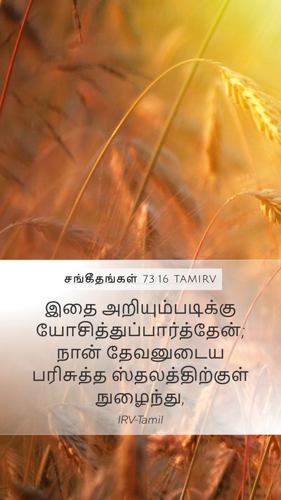 சங்கீதங்கள் 73:16 TAMIRV Mobile Phone Wallpaper - இதை - Mobile Bible Verse Wallpaper
