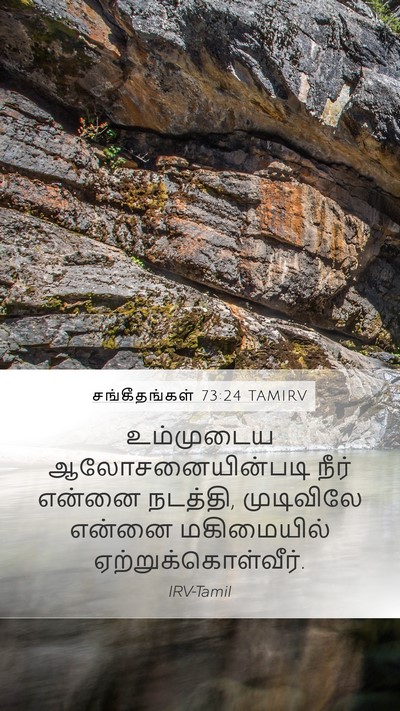 சங்கீதங்கள் 73:24 TAMIRV Bible Verse Image