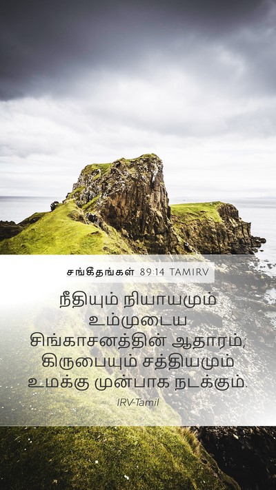 சங்கீதங்கள் 89:14 TAMIRV Bible Verse Image