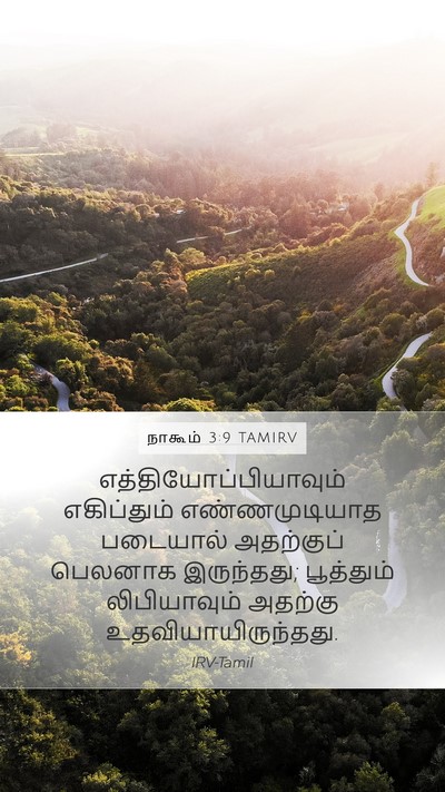 நாகூம் 3:9 TAMIRV Bible Verse Image