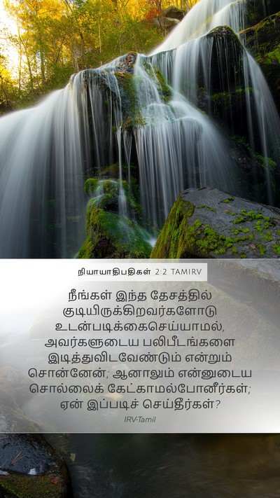 நியாயாதிபதிகள் 2:2 TAMIRV Bible Verse Image