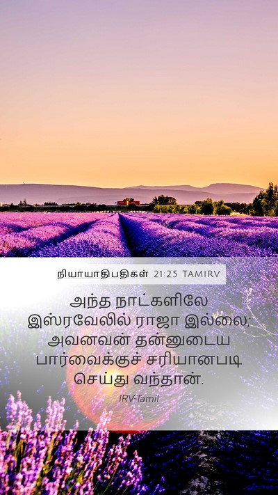 நியாயாதிபதிகள் 21:25 TAMIRV Bible Verse Image