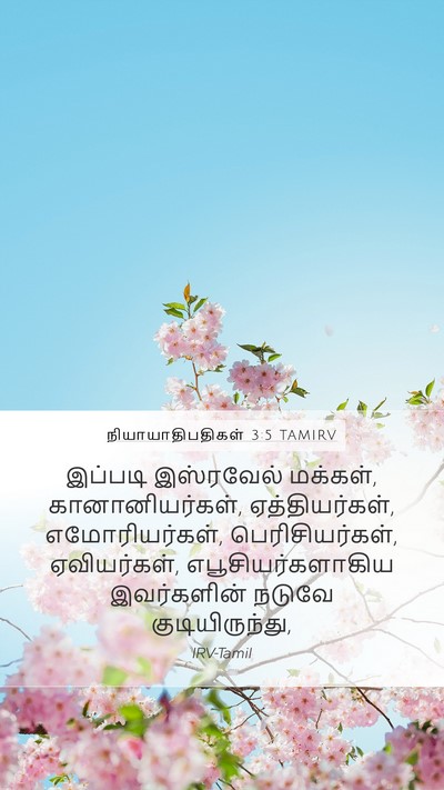 நியாயாதிபதிகள் 3:5 TAMIRV Bible Verse Image