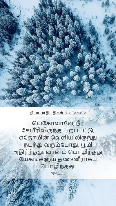 நியாயாதிபதிகள் 5:4 TAMIRV Bible Verse Image