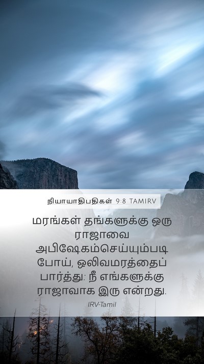 நியாயாதிபதிகள் 9:8 TAMIRV Bible Verse Image