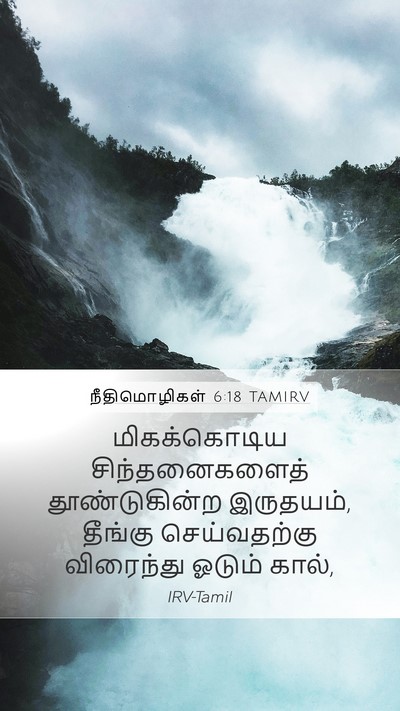 நீதிமொழிகள் 6:18 TAMIRV Bible Verse Image