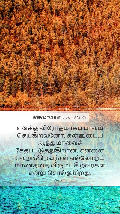 நீதிமொழிகள் 8:36 TAMIRV Bible Verse Image