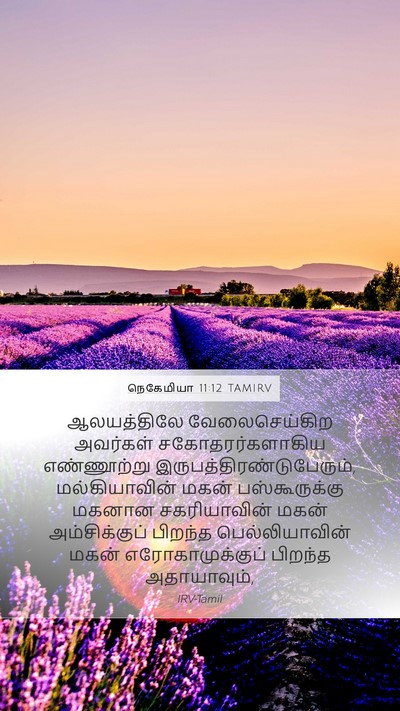 நெகேமியா 11:12 TAMIRV Bible Verse Image