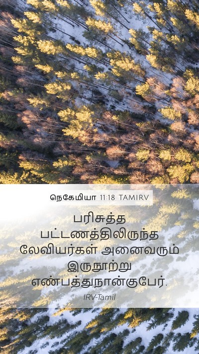 நெகேமியா 11:18 TAMIRV Bible Verse Image