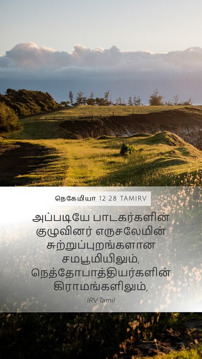 நெகேமியா 12:28 TAMIRV Bible Verse Image