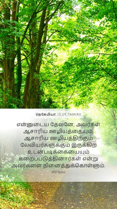 நெகேமியா 13:29 TAMIRV Bible Verse Image
