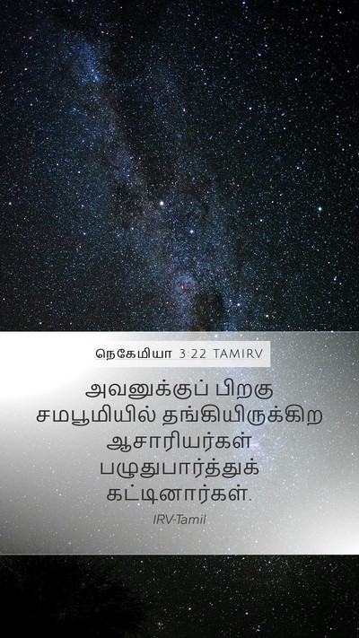 நெகேமியா 3:22 TAMIRV Mobile Phone Wallpaper - அவனுக்குப் பிறகு - Mobile Bible Verse Wallpaper