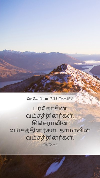 நெகேமியா 7:55 TAMIRV Mobile Phone Wallpaper - பர்கோசின் - Mobile Bible Verse Wallpaper