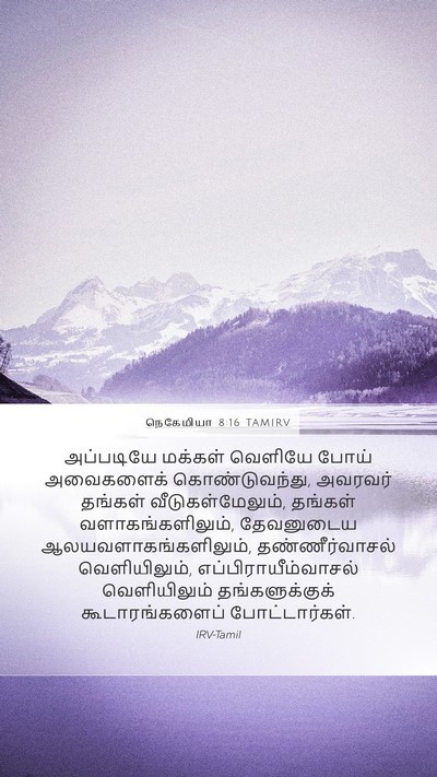 நெகேமியா 8:16 TAMIRV Bible Verse Image