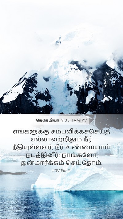 நெகேமியா 9:33 TAMIRV Bible Verse Image
