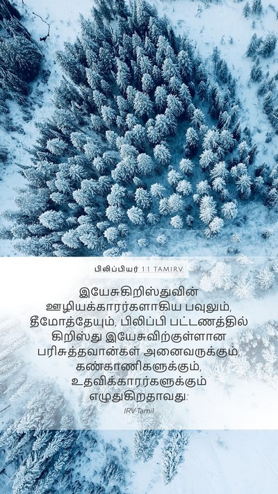 பிலிப்பியர் 1:1 TAMIRV Bible Verse Image