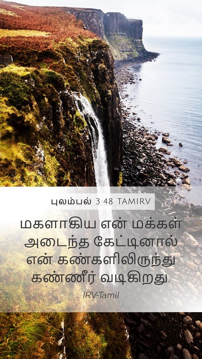 புலம்பல் 3:48 TAMIRV Bible Verse Image