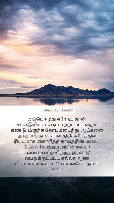 மத்தேயு 2:16 TAMIRV Bible Verse Image