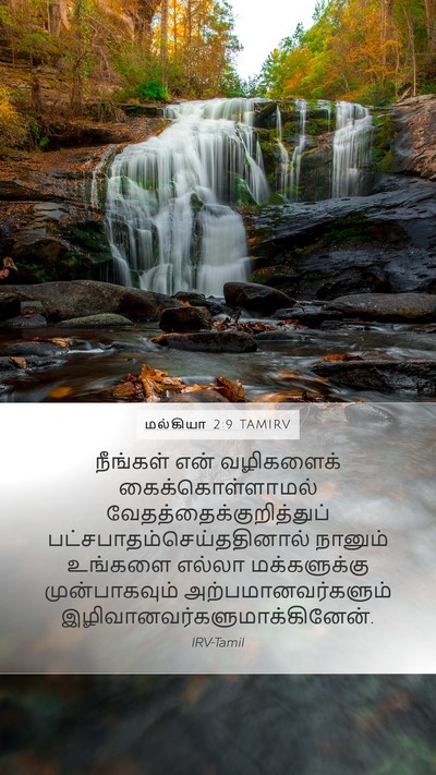 மல்கியா 2:9 TAMIRV Bible Verse Image