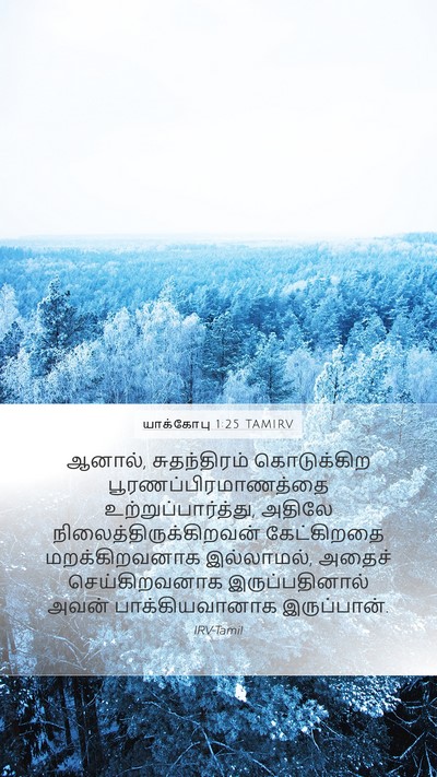 யாக்கோபு 1:25 TAMIRV Bible Verse Image