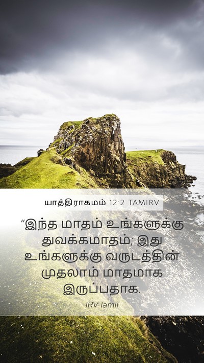 யாத்திராகமம் 12:2 TAMIRV Bible Verse Image