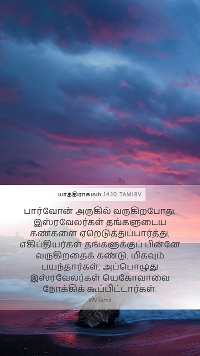 யாத்திராகமம் 14:10 TAMIRV Bible Verse Image