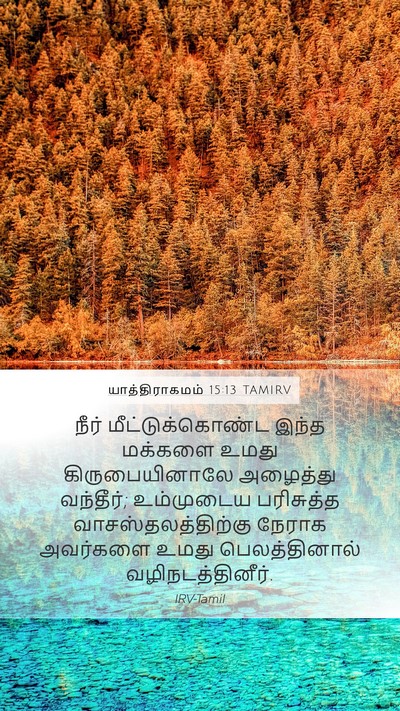 யாத்திராகமம் 15:13 TAMIRV Bible Verse Image