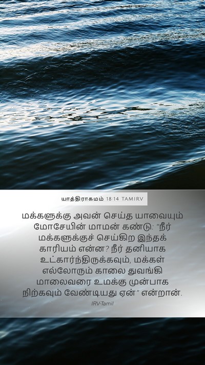 யாத்திராகமம் 18:14 TAMIRV Bible Verse Image