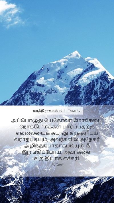 யாத்திராகமம் 19:21 TAMIRV Bible Verse Image