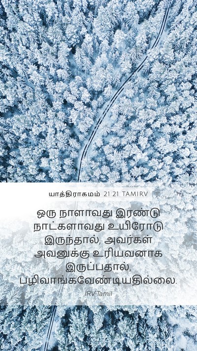 யாத்திராகமம் 21:21 TAMIRV Bible Verse Image