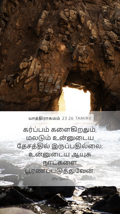 யாத்திராகமம் 23:26 TAMIRV Bible Verse Image