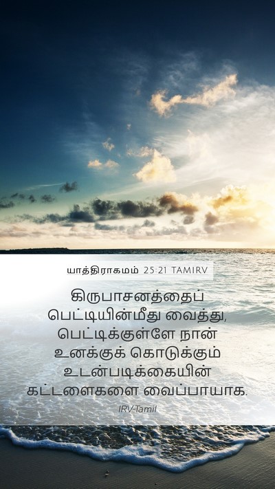 யாத்திராகமம் 25:21 TAMIRV Bible Verse Image