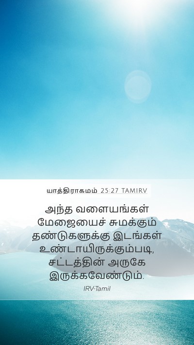யாத்திராகமம் 25:27 TAMIRV Bible Verse Image