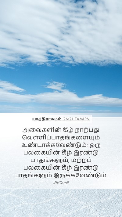 யாத்திராகமம் 26:21 TAMIRV Bible Verse Image