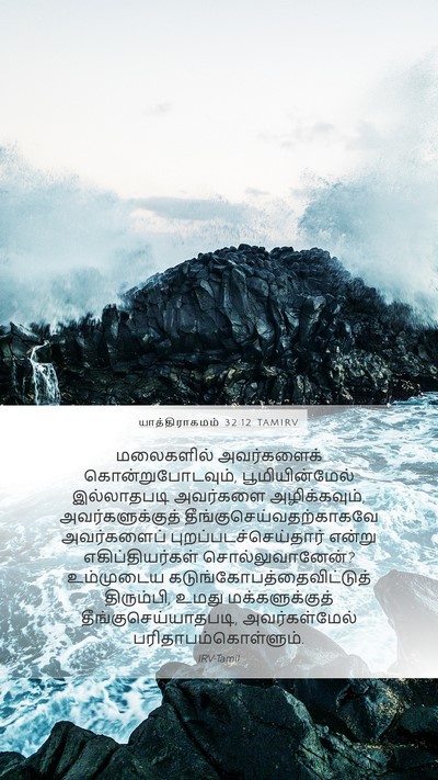 யாத்திராகமம் 32:12 TAMIRV Bible Verse Image