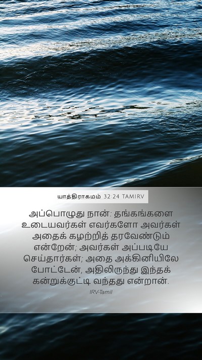 யாத்திராகமம் 32:24 TAMIRV Bible Verse Image