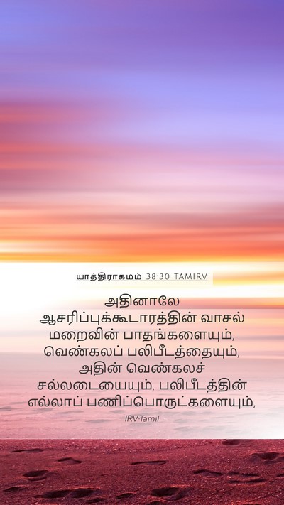 யாத்திராகமம் 38:30 TAMIRV Bible Verse Image