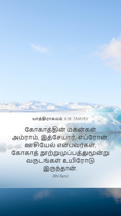 யாத்திராகமம் 6:18 TAMIRV Bible Verse Image