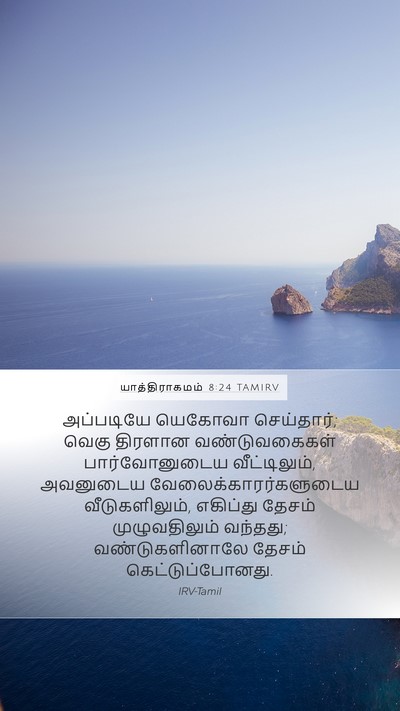 யாத்திராகமம் 8:24 TAMIRV Bible Verse Image